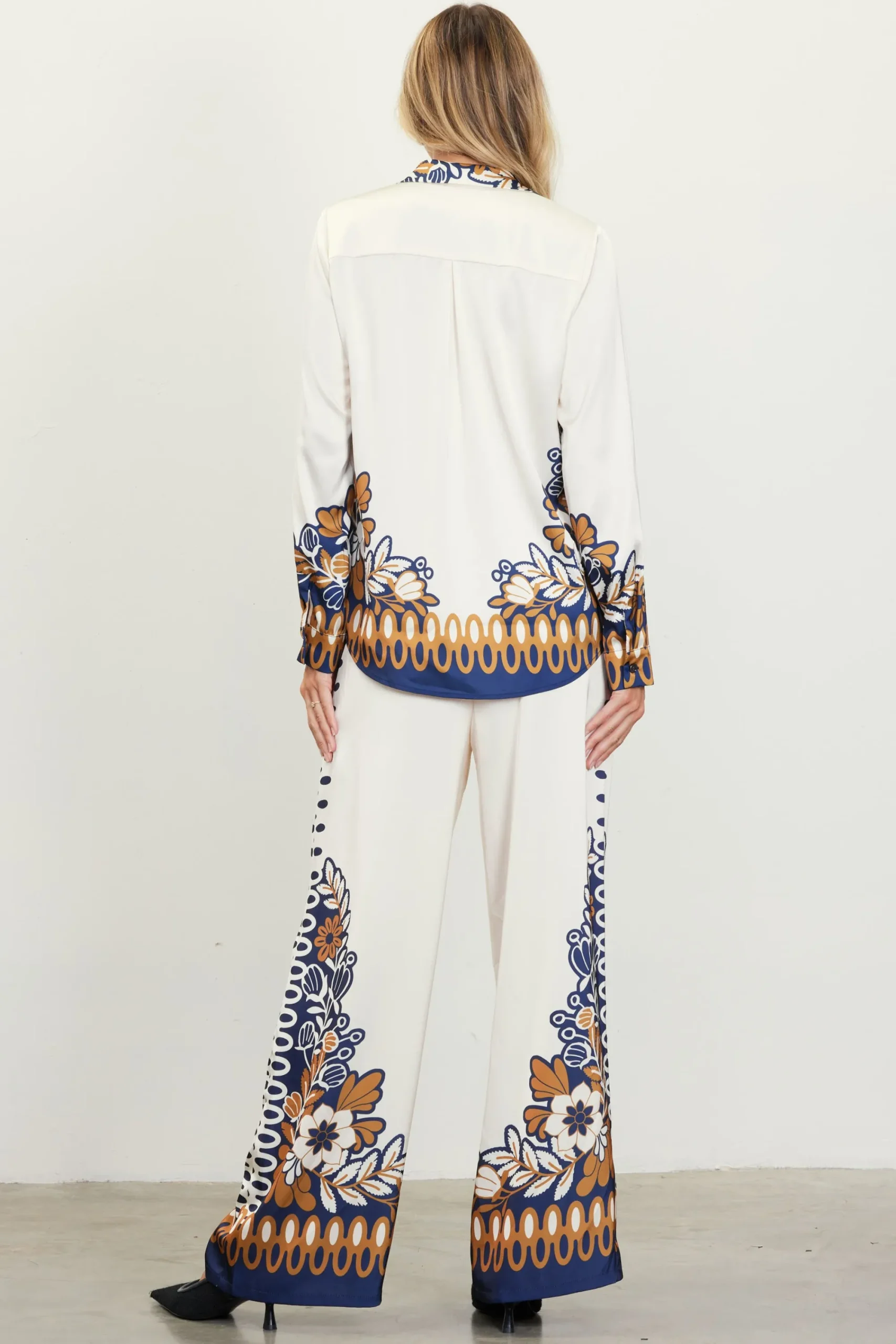 SKIES ARE BLUE Blythe Floral Print Longsleeve Blouse* Blouses|Long Sleeve Tops