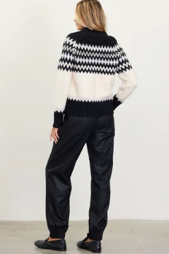 SKIES ARE BLUE Clarke Fair Isle Sweater* Sweaters