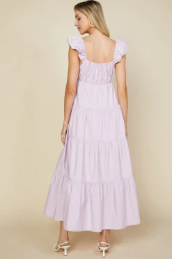 SKIES ARE BLUE Diana Poplin Maxi Dress* Maxi Dresses