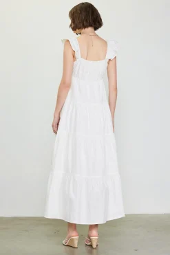 SKIES ARE BLUE Diana Poplin Maxi Dress* Maxi Dresses