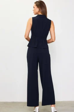 SKIES ARE BLUE Double Pleated Wide Pants* Pants