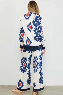 SKIES ARE BLUE Floral Print Longsleeve Blouse* Blouses|Long Sleeve Tops