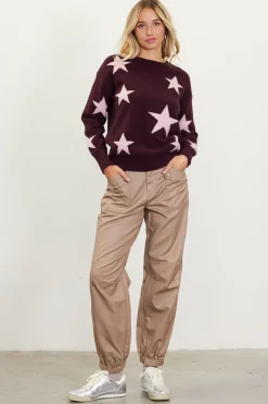 SKIES ARE BLUE High Waisted Cargo Pants* Pants