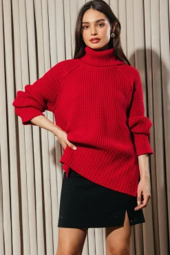 SKIES ARE BLUE Irene Turtleneck Sweater* Sweaters