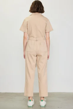 SKIES ARE BLUE Kendall Washed Utility Jumpsuit* Jumpsuits