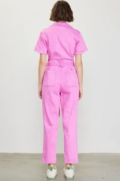 SKIES ARE BLUE Kendall Washed Utility Jumpsuit* Jumpsuits