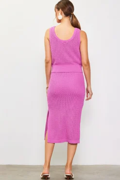 SKIES ARE BLUE Knit Sleeveless Top* Sleeveless Tops