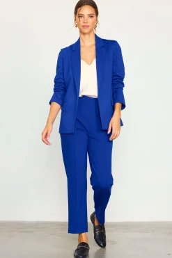 SKIES ARE BLUE Knit Tailored Blazer* Blazers