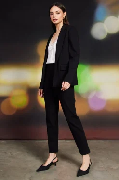 SKIES ARE BLUE Knit Tailored Blazer* Blazers