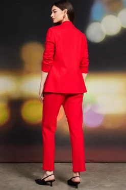 SKIES ARE BLUE Knit Tailored Blazer* Blazers