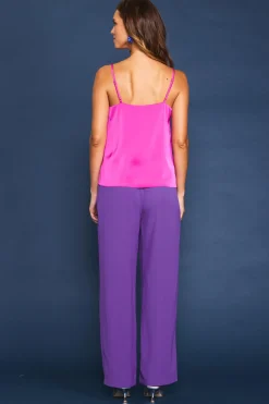 SKIES ARE BLUE Lace Detail Cami* Sleeveless Tops