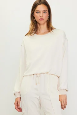 SKIES ARE BLUE Longsleeve Bubble Top* Long Sleeve Tops