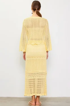 SKIES ARE BLUE Longsleeve Open Knit Cardigan* Long Sleeve Tops|Sweaters