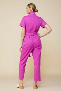 SKIES ARE BLUE Millie Utility Zip Jumpsuit* Jumpsuits