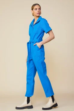 SKIES ARE BLUE Millie Utility Zip Jumpsuit* Jumpsuits