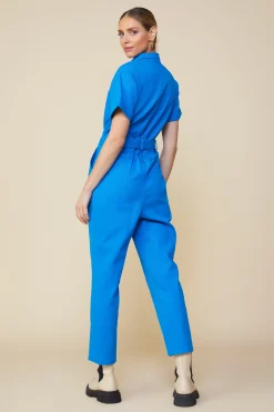 SKIES ARE BLUE Millie Utility Zip Jumpsuit* Jumpsuits