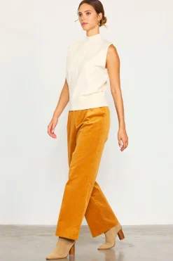 SKIES ARE BLUE Mock Neck Sleeveless Knit Top* Short Sleeve Tops