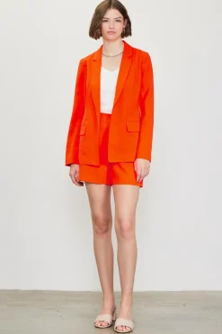 SKIES ARE BLUE Neon Welt Pocket Blazer* Blazers