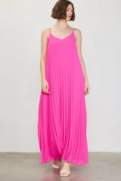 SKIES ARE BLUE Pleated Maxi Dress* Maxi Dresses