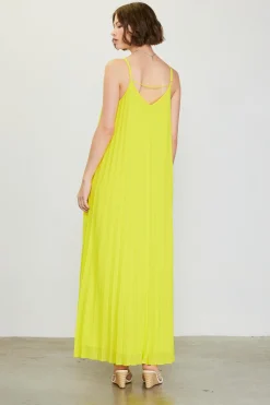 SKIES ARE BLUE Pleated Maxi Dress* Maxi Dresses