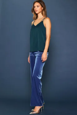 SKIES ARE BLUE Recycled Double Strap Cami* Sleeveless Tops|Short Sleeve Tops