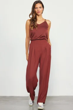 SKIES ARE BLUE Recycled Double Strap Cami* Short Sleeve Tops