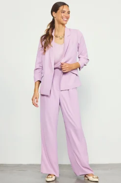 SKIES ARE BLUE Recycled Shirred Sleeve Blazer* Blazers