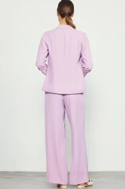 SKIES ARE BLUE Recycled Shirred Sleeve Blazer* Blazers