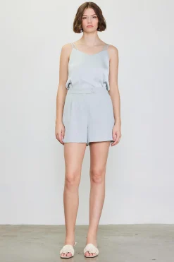 SKIES ARE BLUE Recycled Tailored Shorts* Shorts