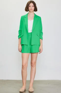 SKIES ARE BLUE Recycled Tailored Shorts* Shorts