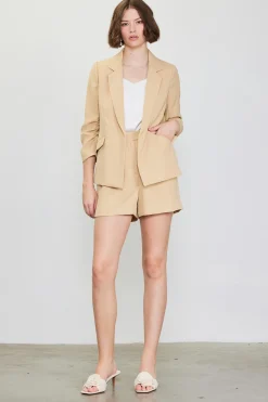 SKIES ARE BLUE Recycled Tailored Shorts* Shorts