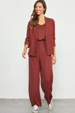 SKIES ARE BLUE Recycled Wide Leg Pants* Pants