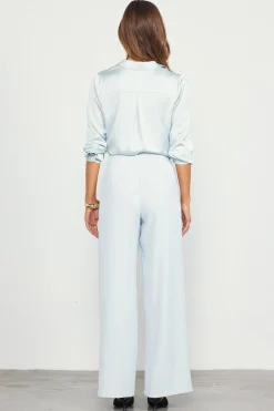 SKIES ARE BLUE Recycled Wide Leg Pants* Pants