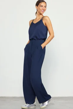 SKIES ARE BLUE Recycled Wide Leg Pants* Pants