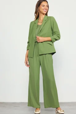 SKIES ARE BLUE Recycled Wide Leg Pants* Pants