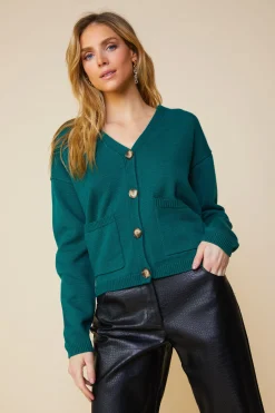 SKIES ARE BLUE Recycled Yarn Cardigan* Outerwear|Sweaters