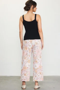 SKIES ARE BLUE Ribbed Knit Cami Top* Sleeveless Tops