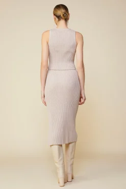 SKIES ARE BLUE Ribbed Knit Sleeveless Top* Sleeveless Tops