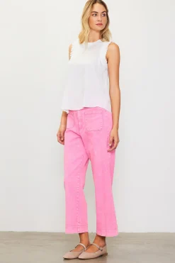 SKIES ARE BLUE Ruffle Detail Woven Top* Sleeveless Tops