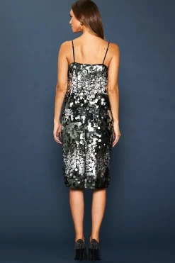 SKIES ARE BLUE Sequin Cami Top* Sleeveless Tops