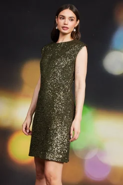 SKIES ARE BLUE Sequin Mini Dress* Mini Dresses