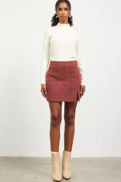 SKIES ARE BLUE Sienna Tweed Mini Skirt* Skirts