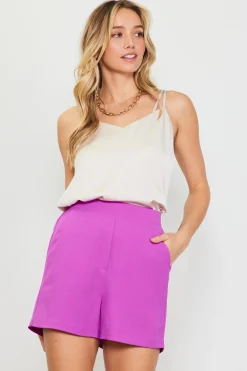 SKIES ARE BLUE Structured Shorts* Shorts