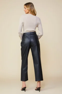 SKIES ARE BLUE Sweetheart Neck Longsleeve Knit Top* Long Sleeve Tops|Sweaters