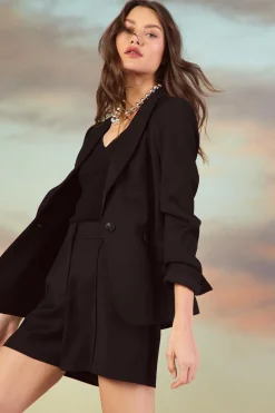 SKIES ARE BLUE Tailored Single-Breasted Blazer* Blazers