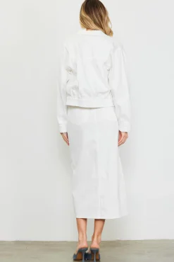 SKIES ARE BLUE Washed Cotton Twill Jacket* Outerwear